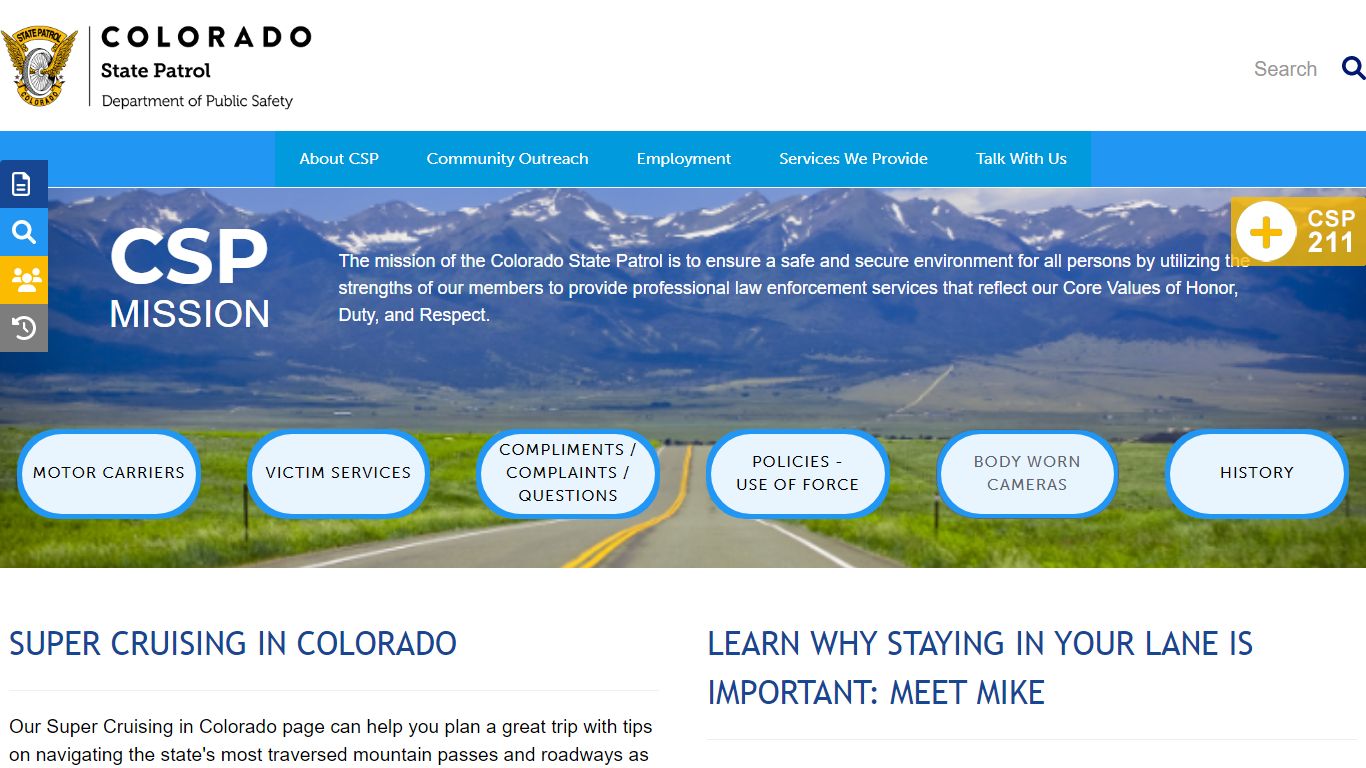 Home | Colorado State Patrol - CSP